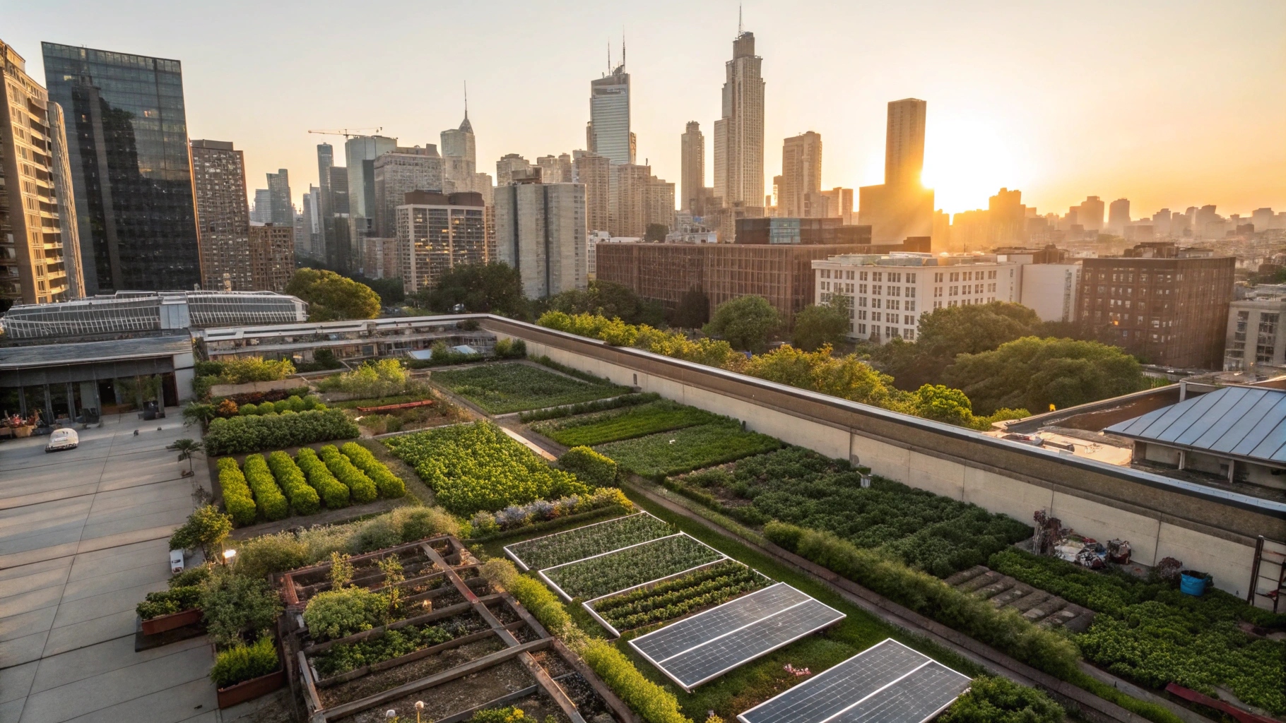 Rooftop view