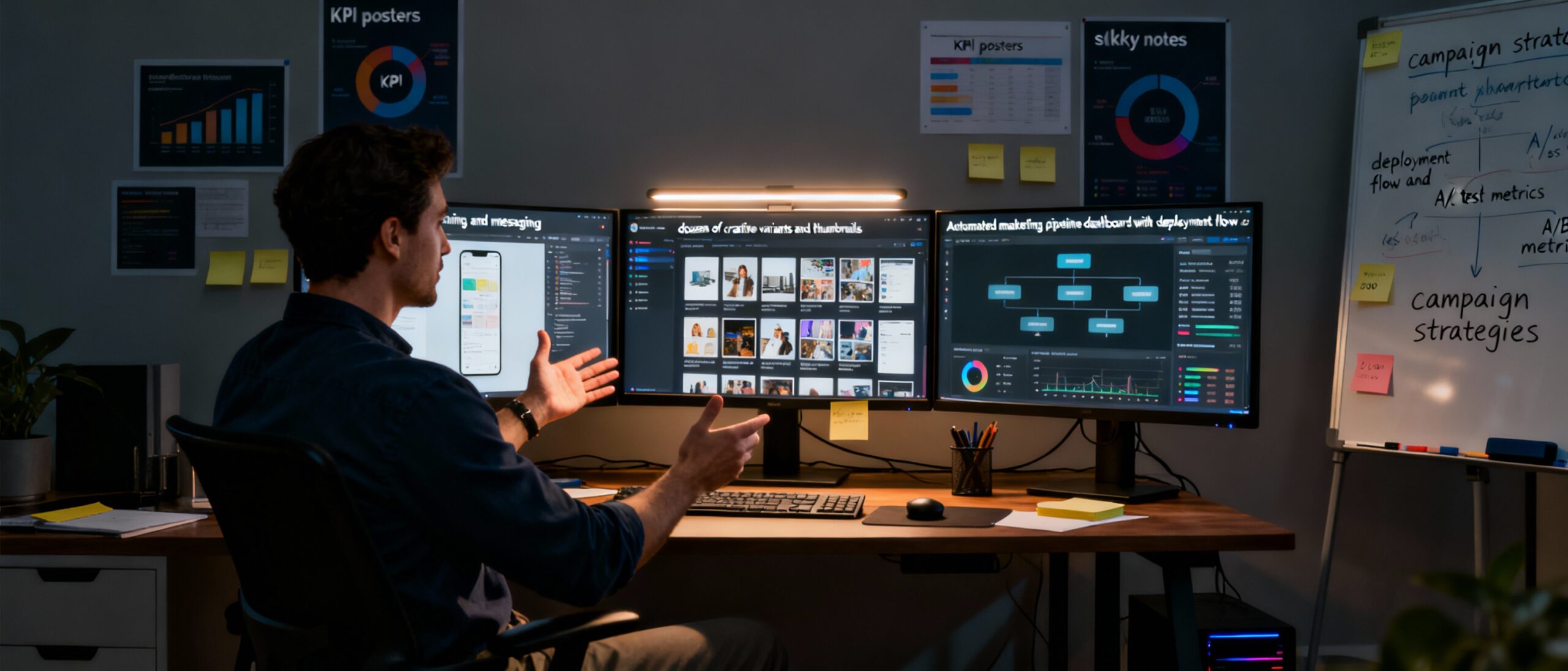 AI automation workflow visualization