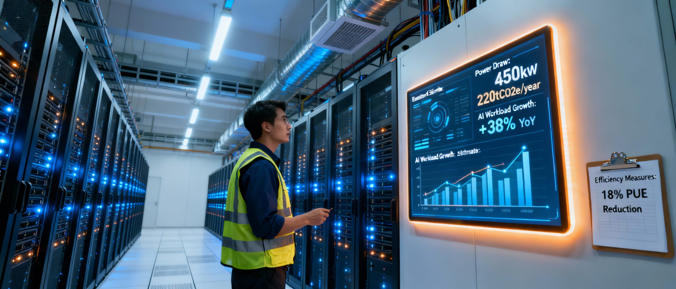 Environmental impact of AI technology