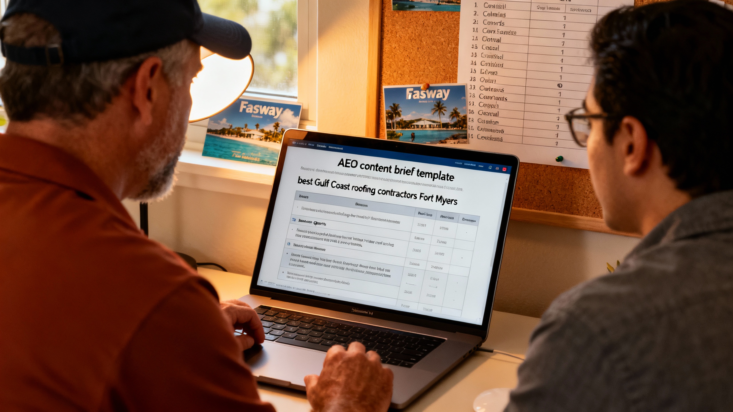 AEO content strategy visualization