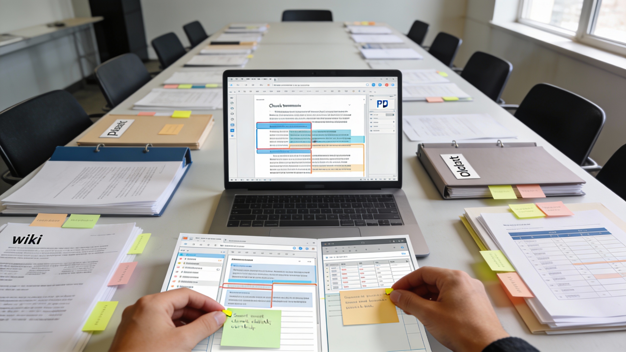 Researcher normalizing and chunking authoritative documents for vector search to support marketing automation and content strategy