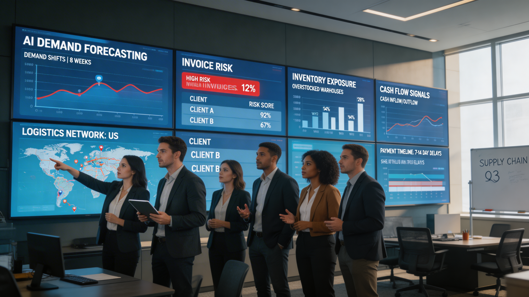 How Operations Teams Use AI Forecasting to Protect Revenue and Cash Flow