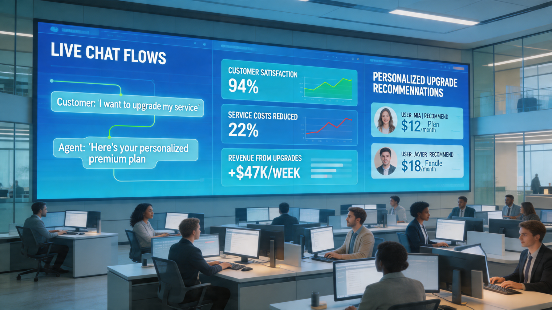 Can AI Customer Service Increase Upsells While Cutting Cost to Serve? Yes, if You Build It for Revenue